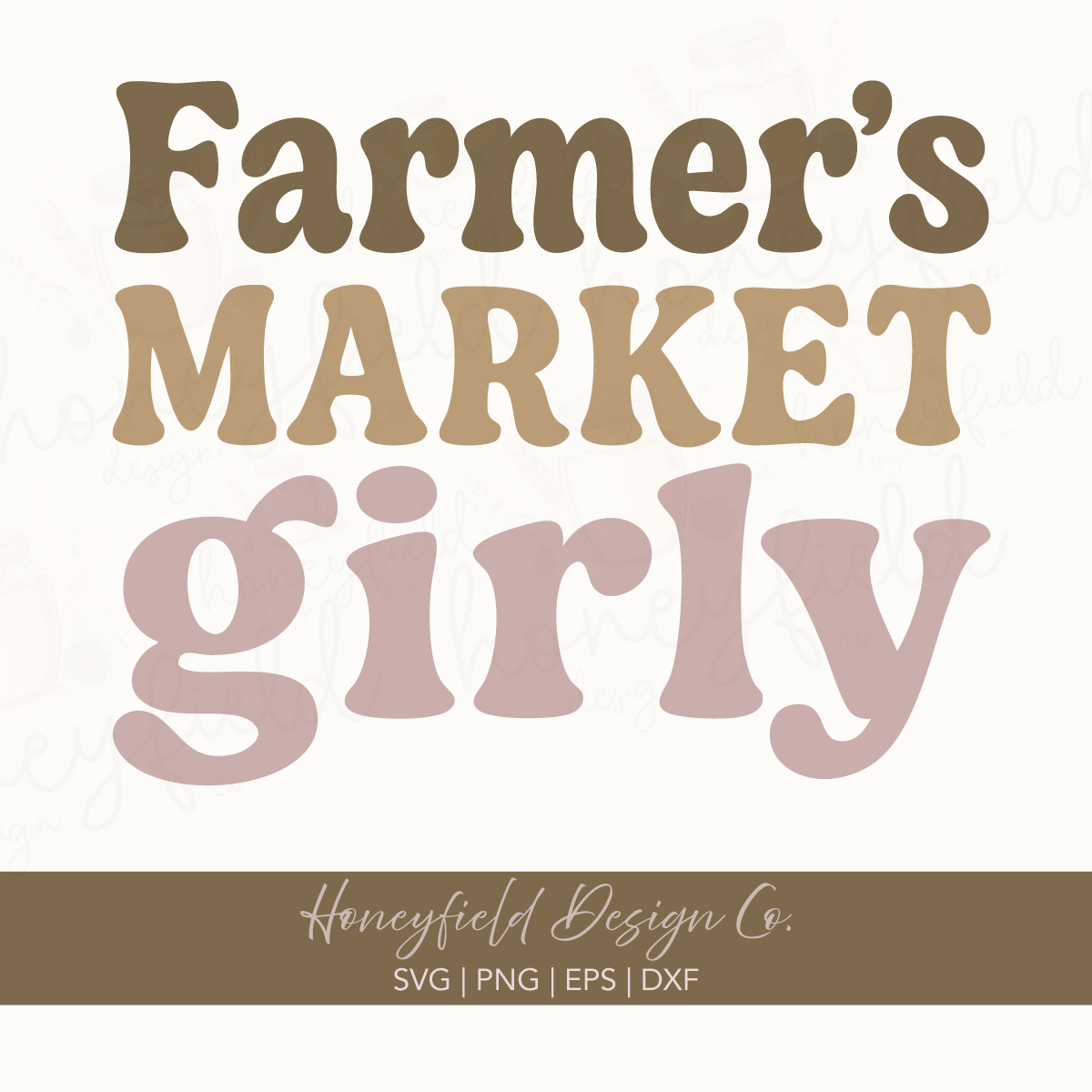 Farmer’s Market Girly SVG PNG – Boho Farm Market Shirt Design for Sublimation or Cricut, Cute Hand Drawn Retro Farm Life Digital Download